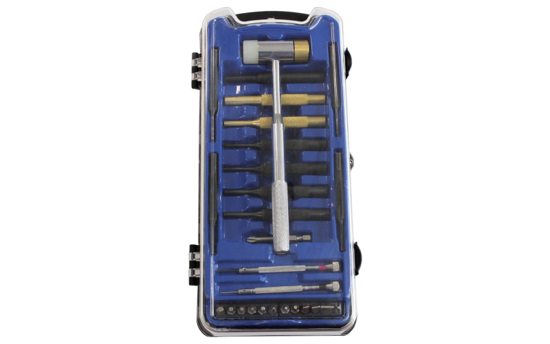Birchwood Casey Gunsmith, Kit, Blue  Gunsmith Kit                Weekender Professional Gunsmith Kit, 27 Selected Tools, Reusable Hard Storage Case BC-42021