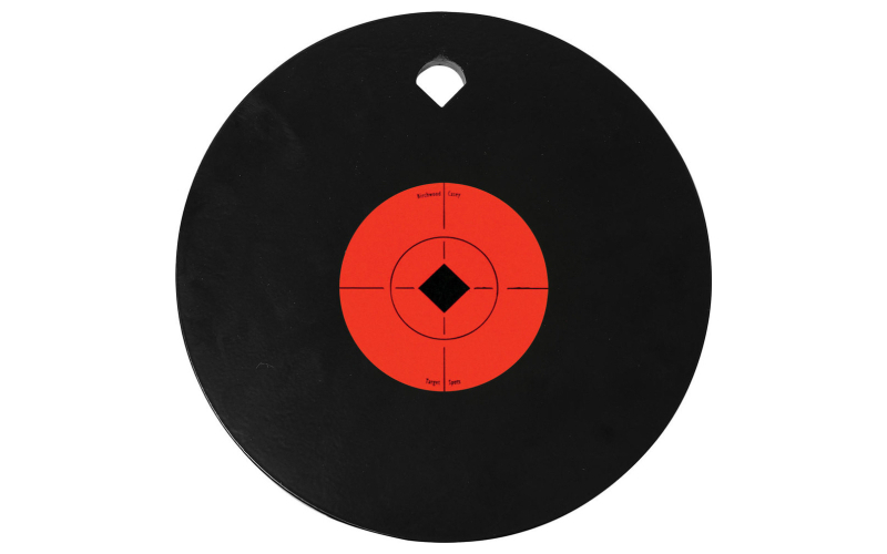 Birchwood Casey Gong One Hole 8" Target, 3/8", AR500, Includes 3" Target Spot, Steel BC-47603