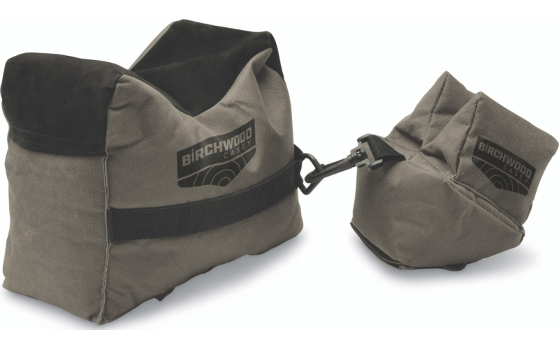 Birchwood Casey Gun Rest Bag, Two Piece Shooting Bags, Water Resistant 600D Polyester, Non-Slip Bottom BC-GRF