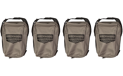 Birchwood Casey Shooting Rest Weight Bag, Shaped to Fit Into the Weight Tray and Features Handles for Transport, Can Hold Lead Shot/Sand/Other Weighted Media, Holds Approx 7lbs of Sand or 25lbs of Lead Shot BC-SRWB-4PK