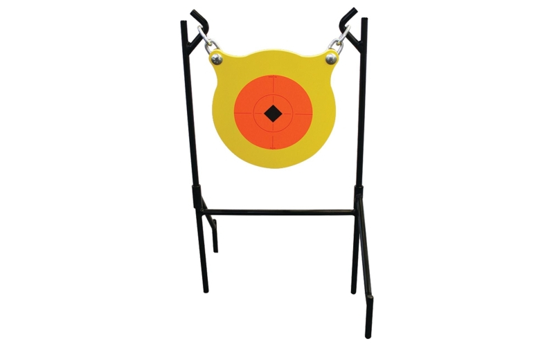 Birchwood casey world of targets boomslang ar500 shooting gong target 1/2" x 9.5" diameter yellow