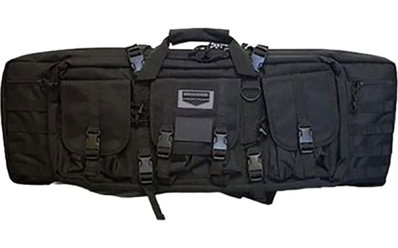 Birchwood Casey 36'' single gun case w/backpack straps, black