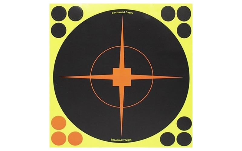 Birchwood Casey Shoot-n-c 12'' bullseye target with resealable pack 25pk