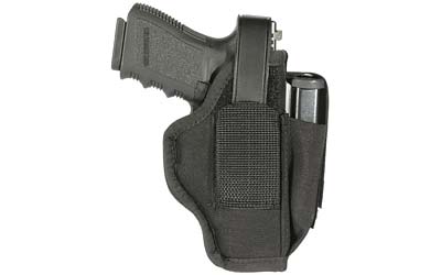 BLACKHAWK Ambidextrous Multi-Use Holster with Magazine Pouch, Size 05, Fits 3.75" - 4.5" Barrel Large Autos, Black 40AM05BK