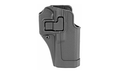 BLACKHAWK SERPA CQC Concealment Holster with Belt and Paddle Attachment, Fits Glock 17/22/31, Right Hand, Matte Black 410500BK-R