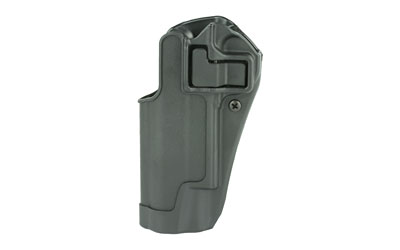 BLACKHAWK CQC SERPA Holster With Belt and Paddle Attachment, Fits Colt Government, Left Hand, Black 410503BK-L