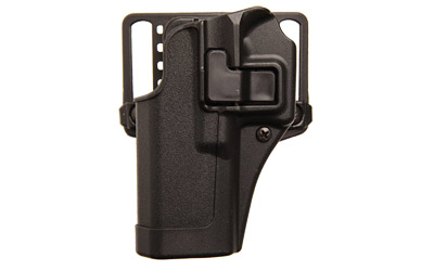 BLACKHAWK CQC SERPA Holster With Belt and Paddle Attachment, Fits Glock 21, S&W MP, Left Hand, Black 410513BK-L