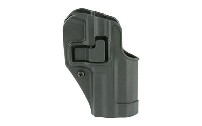 BLACKHAWK CQC SERPA Holster With Belt and Paddle Attachment, Fits HK USP Full Size, Right Hand, Black 410514BK-R