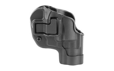 BLACKHAWK CQC SERPA Holster With Belt and Paddle Attachment, Fits J Frame With 2" Barrel, Right Hand, Black 410520BK-R