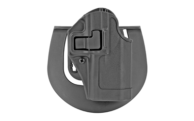 BLACKHAWK CQC SERPA Holster With Belt and Paddle Attachment, Fits Taurus 24/7, Right Hand, Black 410529BK-R