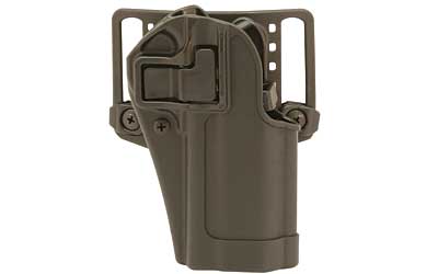BLACKHAWK CQC SERPA Holster With Belt and Paddle Attachment, Fits Colt Commander, Right Hand, Black 410542BK-R