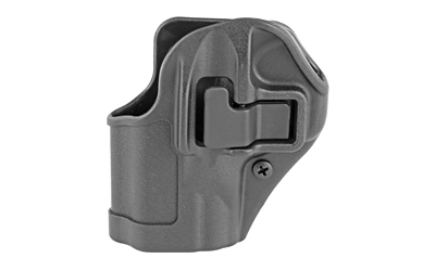BLACKHAWK SERPA CQC Concealment Holster with Belt and Paddle Attachment, Fits S&W M&P Shield, Left Hand, Matte Black 410563BK-L