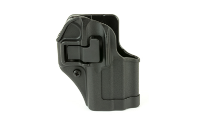 BLACKHAWK SERPA CQC Concealment Holster with Belt and Paddle Attachment, Fits Glock 43, Right Hand, Matte Black 410568BK-R