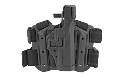 BLACKHAWK Level 3 Tactical SERPA Holster, Fits Glock 17/19/22/23/31/32, Right Hand, Black 430600BK-R