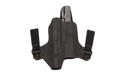 BlackPoint Tactical Mini Wing IWB, Belt Holster, Fits FN Reflex, Kydex, Black, 1.75" Belt Loops, Adjustable, Optics Ready, Tall Sights Compatible, Right Hand 156564