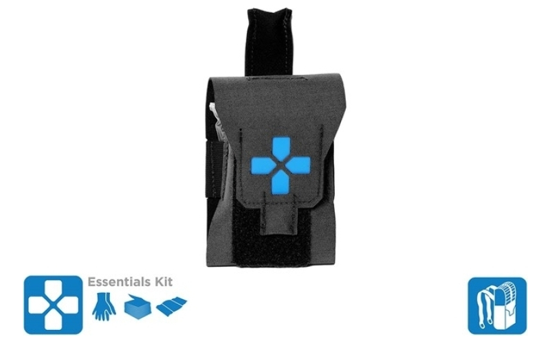 Blue Force Gear Micro trauma kit now!-nano-essential supplies-black