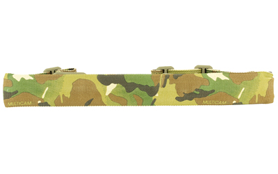 Blue Force Gear Vickers Sling, Padded, 2-Point Combat Sling, Multi-Cam, Molded Acetal Adjuster, No Quick Release, Attached with TriGlide instead of Loop Lock VCAS-200-OA-MC