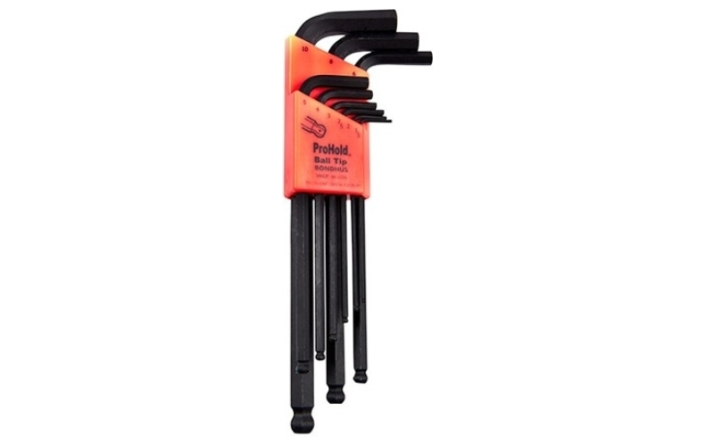 Bondhus Prohold tip ball end l-wrenches-metric