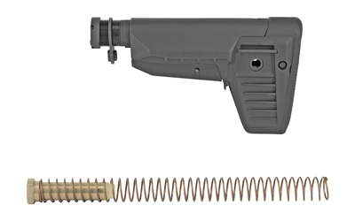Bravo Company BCMGUNFIGHTER Mod 1 Stock Kit, SOPMOD (Widebody), Storage, Receiver Extension, Quick Detach End Plate, Lock Nut, Action Spring, Carbine Buffer, Black BCM-GFSK-MOD1-SPMD-BLK