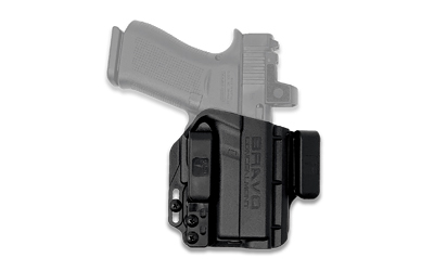 Bravo Concealment Torsion, IWB Concealment Holster, Waistband Clips, For Glock 43/43X/43X MOS, Right Hand, Black, Polymer BC20-1028