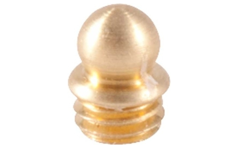 Bradley Gunsight Brass skirted bead, 1/8'' 6-48 tpi, gold