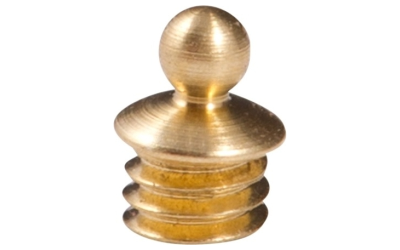 Bradley Gunsight Brass skirted bead, 1/16'' 3-56 tpi, gold