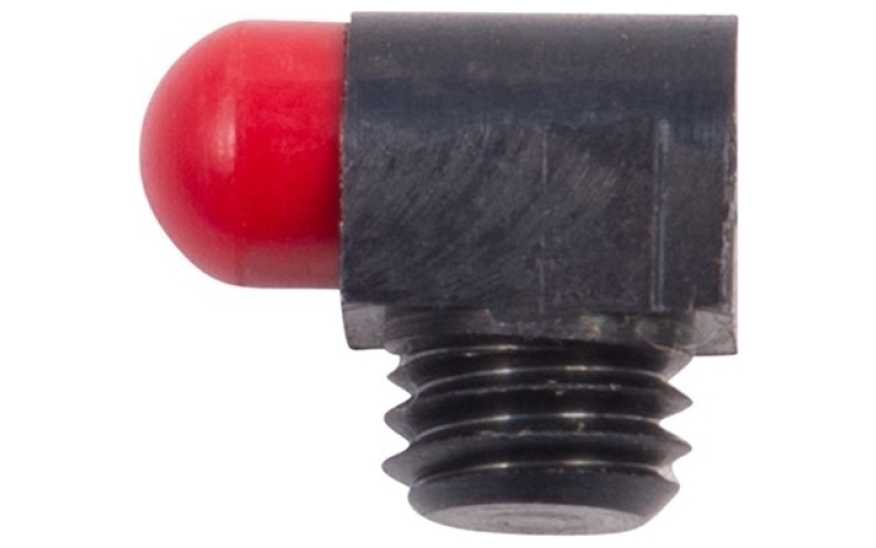 Bradley Gunsight Std bead, 1/8'' 6-48 tpi, 5/64'' shank, red