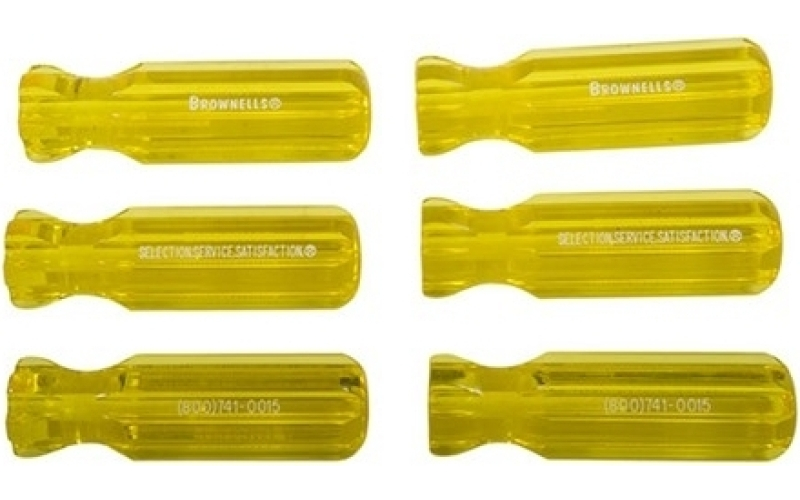 Brownells 6, yellow l4 model