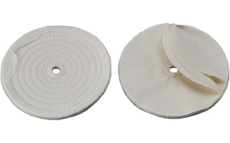 Brownells 6'' stitched muslin wheel 1/2'' arbor
