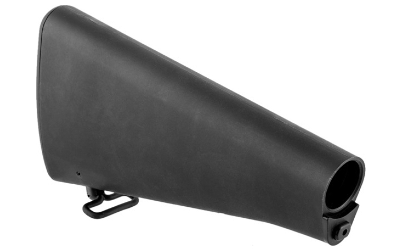 Brownells M16a1 ar-15 buttstock assembly - black