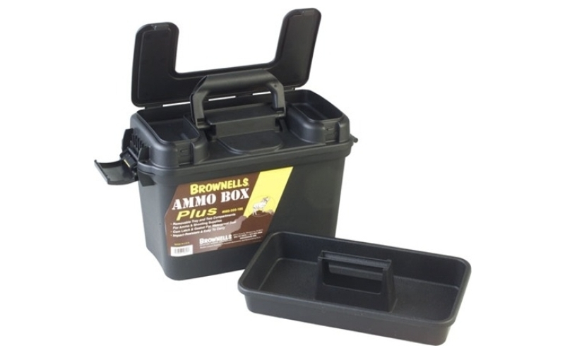 Brownells Ammo box plus polymer black