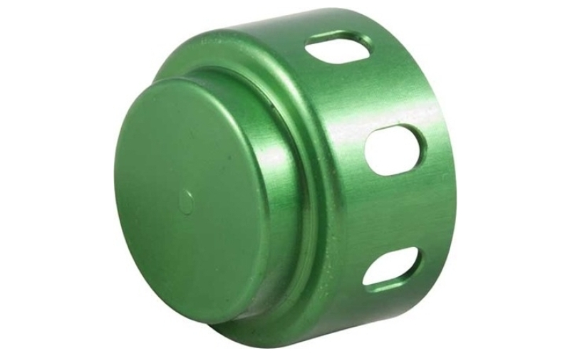 Brownells Mossberg 500 12 gauge follower aluminum green
