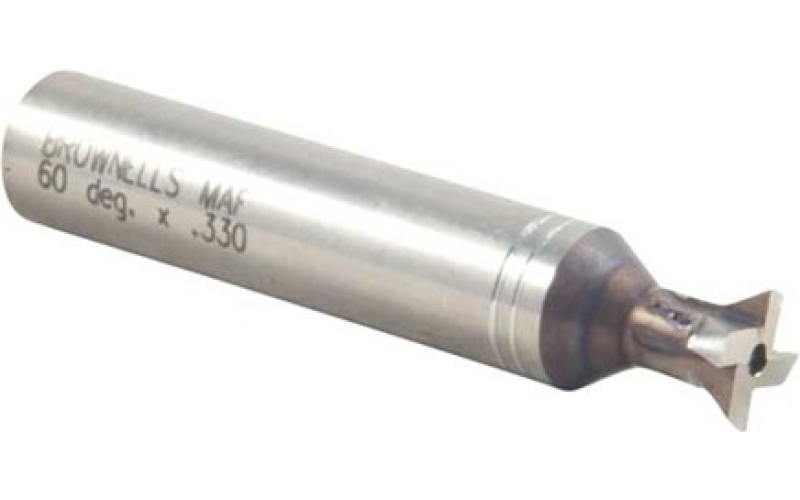 Brownells Cryo-treated dovetail cutter 60  x .330''