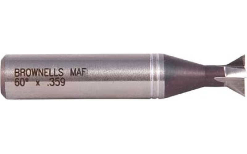 Brownells Cryo-treated dovetail cutter 60  x .359''