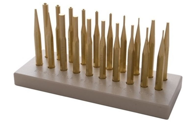 Brownells Brass punch bench set
