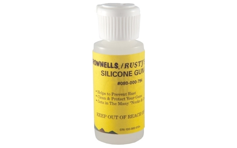 Brownells Rusty's rags silicone gun oil