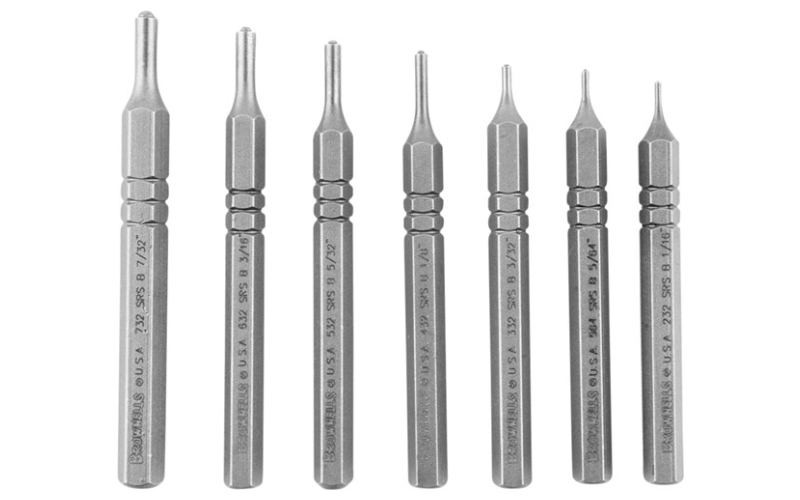 Brownells Premium roll pin starter punch set
