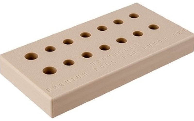 Brownells Premium roll pin punch bench block only