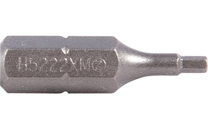 Brownells Metric allen head bit h5222xm-sd=2mm allen