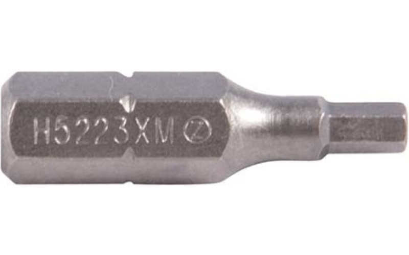 Brownells Metric allen head bit h5223xm-sd=3mm allen