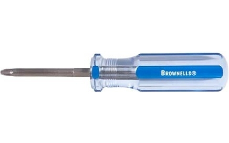 Brownells #3 fixed-blade phillips anti-cam screwdriver