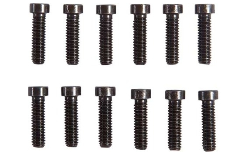 Brownells 6-40x1/2'' socket head cap screws for handgun ribs 12pk