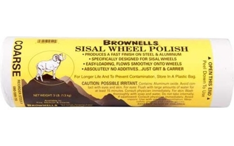 Brownells Sisal wheel polish medium grit