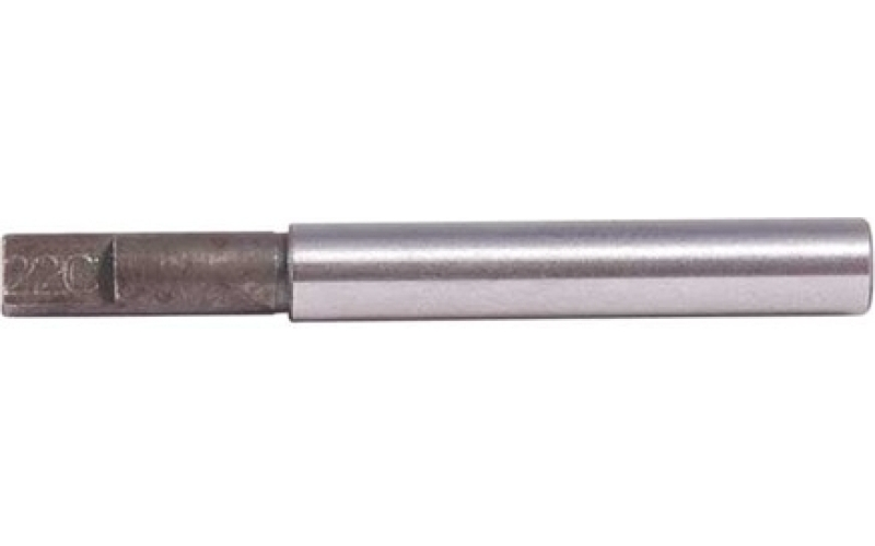 Brownells Steel pilot for .22 centerfire muzzle