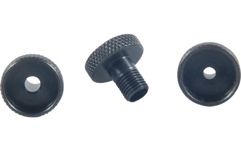 Brownells Rifle 1/2'' standard apertures peep black 3 pack