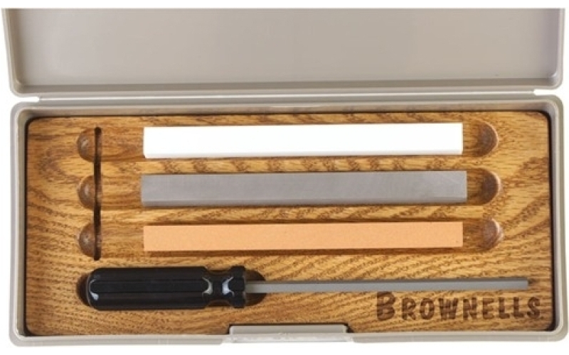 Brownells Hammer/sear file & stone kit