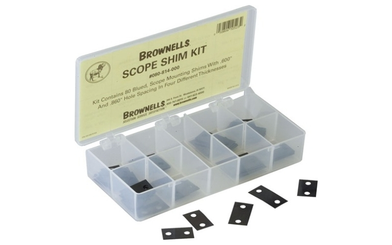 Brownells Scope shim kit