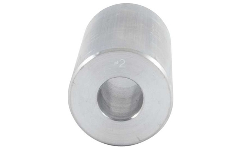 Brownells #2 (3/4'') solid aluminum barrel vise bushing