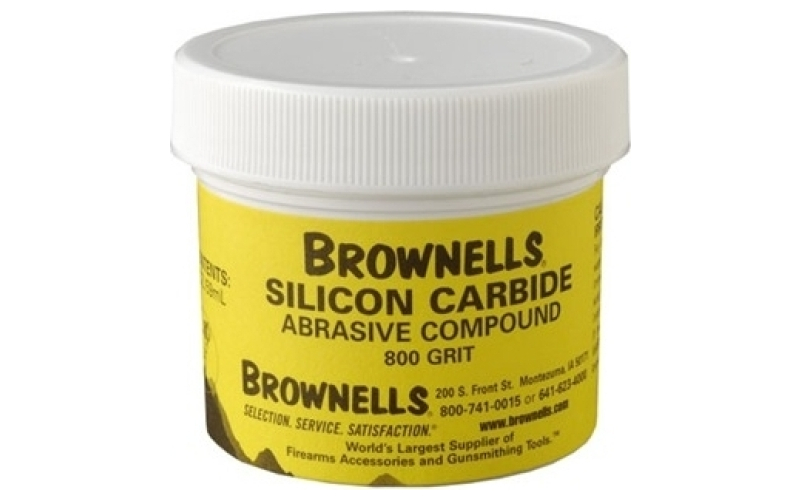 Brownells Silicon carbide abrasive kit