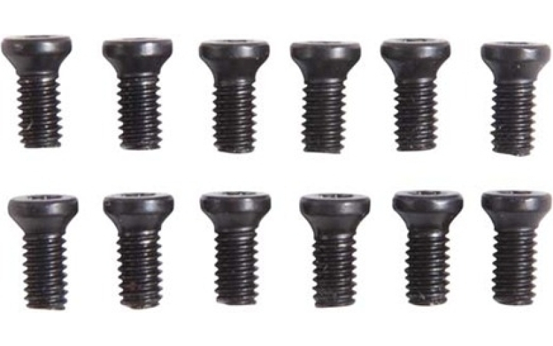 Brownells 6-40x11/32'' t-10 weaver oval screws 12 pack